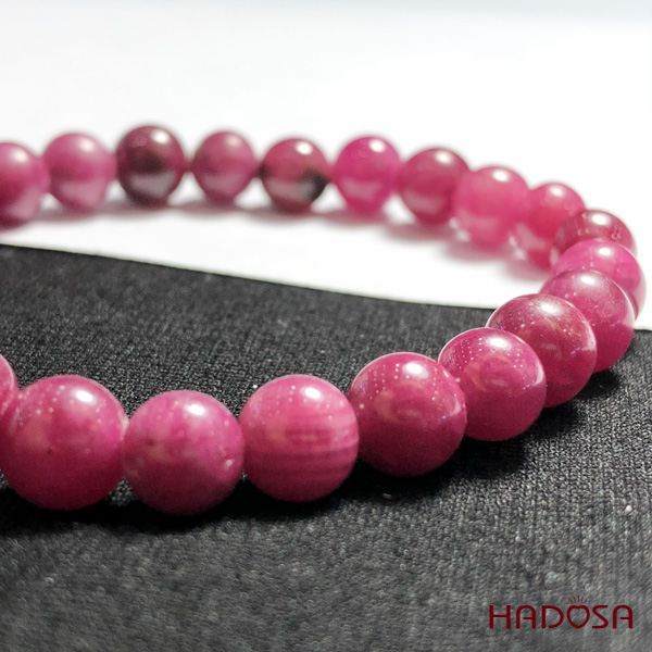 Vòng Ruby Thái đỏ đậm 07mm cao cấp