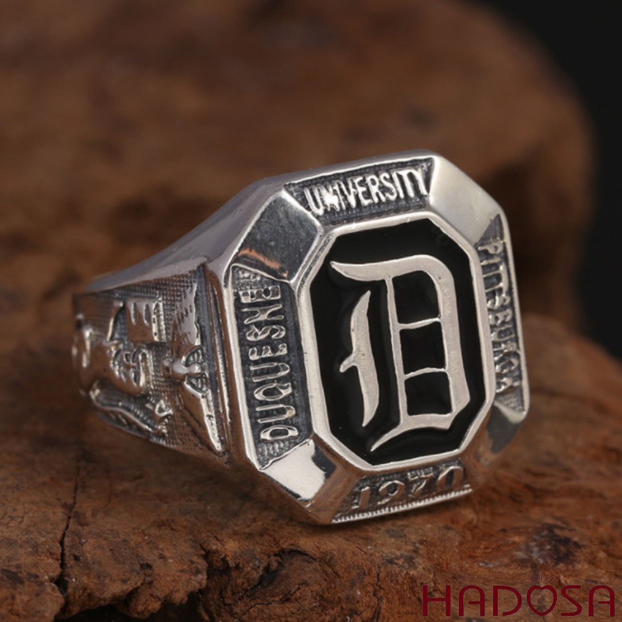 Nhẫn nam bạc Thái