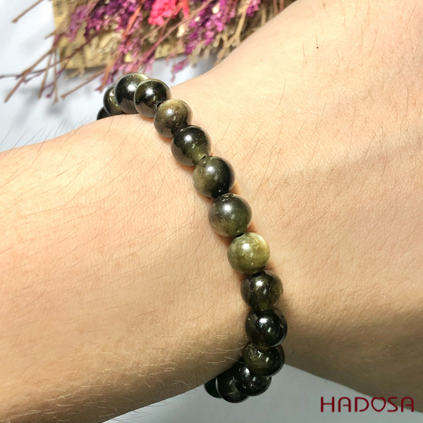 Vòng đá Sapphire ánh titan cao cấp 7mm chuẩn 5A