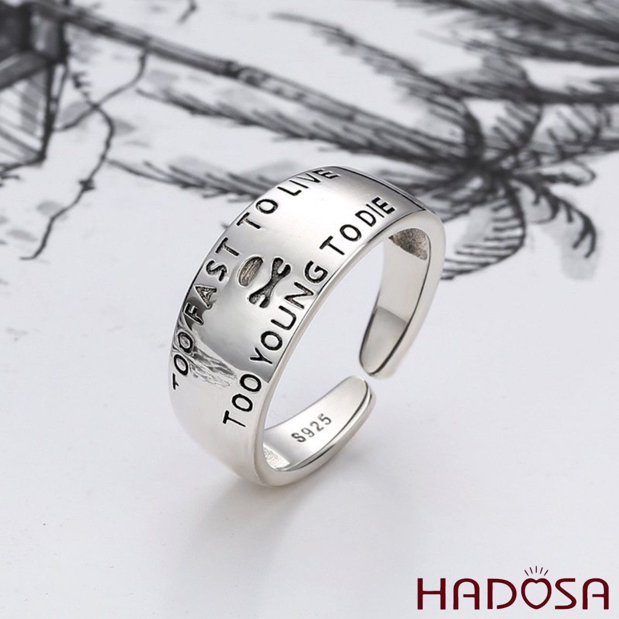 Nhẫn bạc Thái đẹp