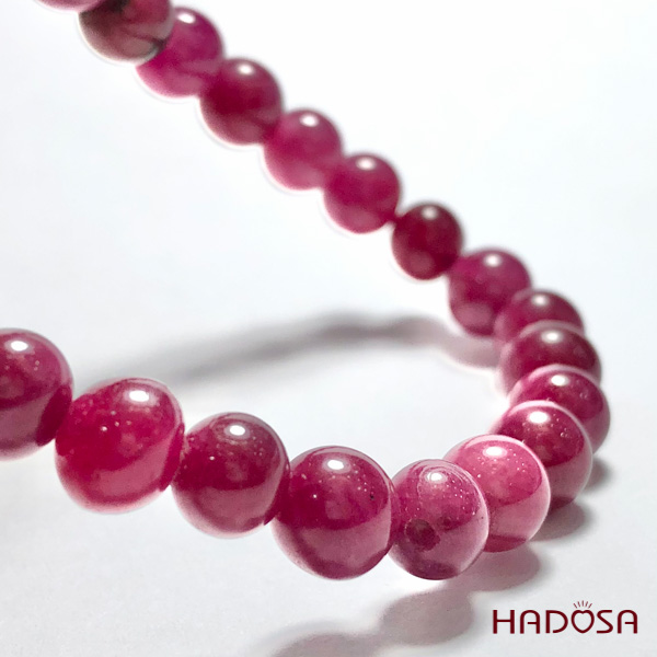 Vòng Ruby Thái đỏ đậm 07mm cao cấp