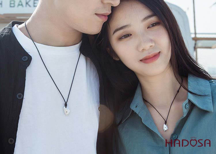 Mặt dây chuyền ước nguyện Mặt Trời - Mặt Trăng 24mm