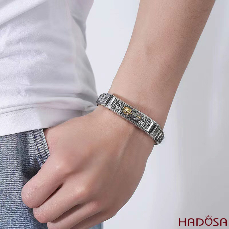 Lắc tay trụ Kinh Luân Tỳ Hưu bạc Thái