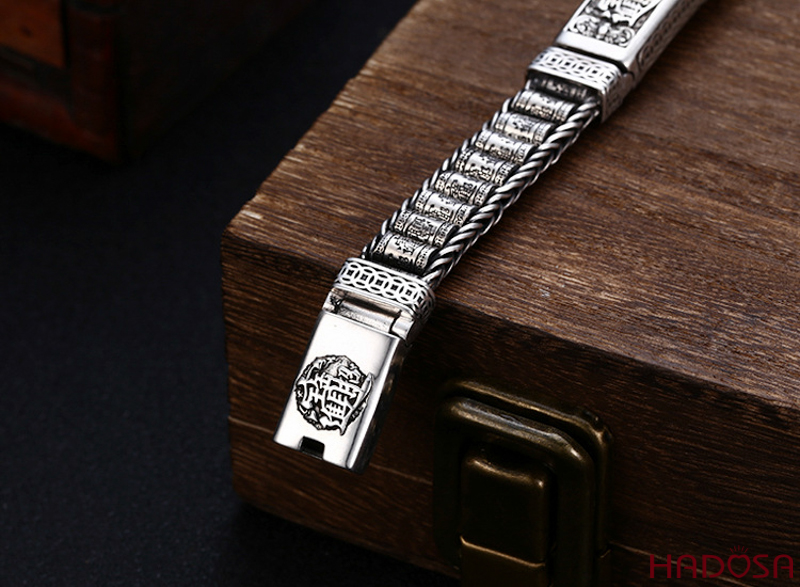 Lắc tay trụ Kinh Luân Tỳ Hưu bạc Thái