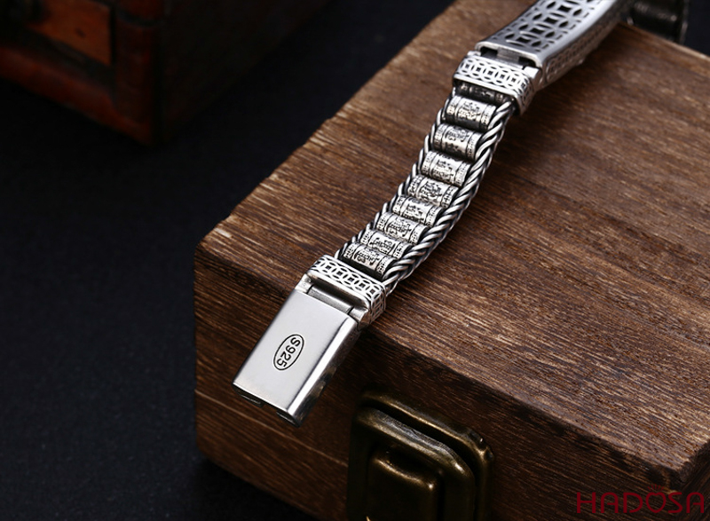 Lắc tay trụ Kinh Luân Tỳ Hưu bạc Thái