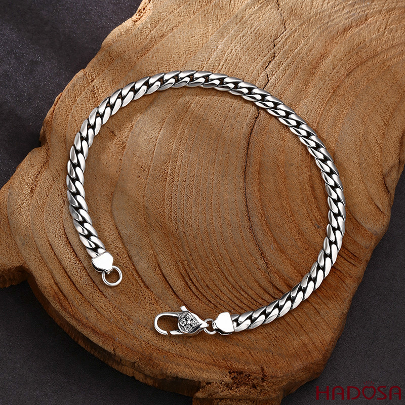 Lắc bạc nam sợi mỳ dẹt