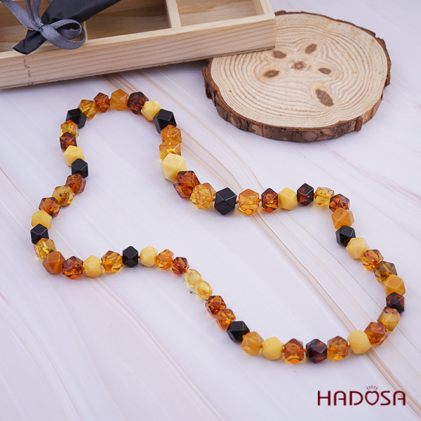 Vòng cổ Hổ Phách Baltic cao cấp Haodsa