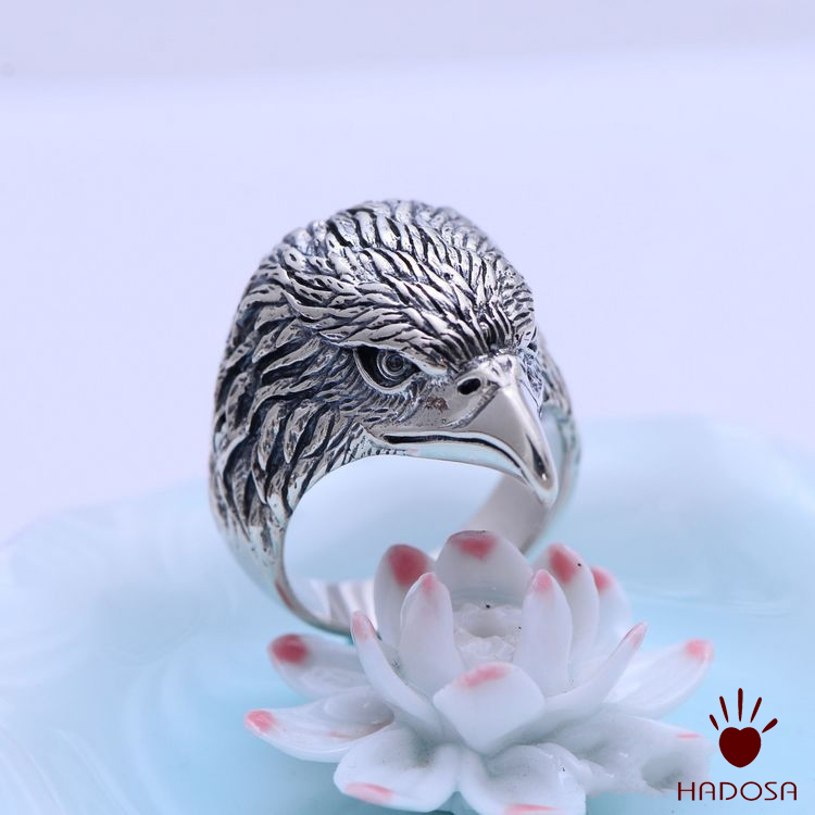 Nhẫn nam bạc Thái Đại Bàng