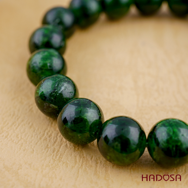 Vòng Diopside 11mm 4A cao cấp