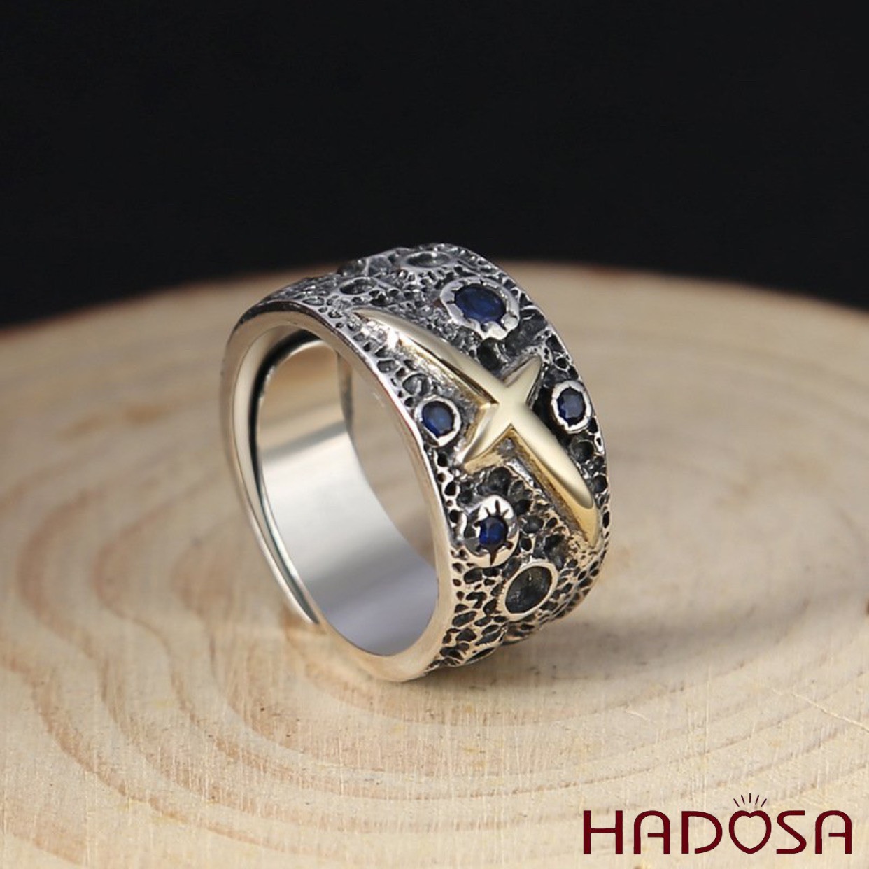 Nhẫn bạc Thái cho nam