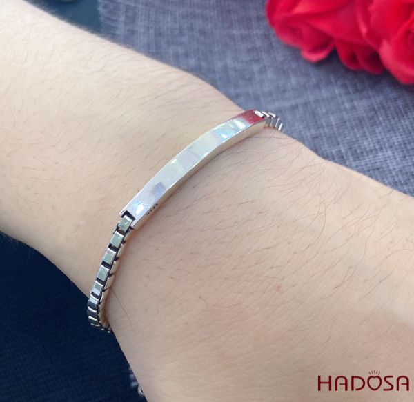 Mẫu lắc bạc nam đẹp