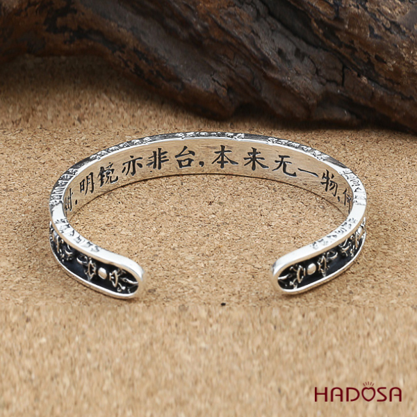 Vòng kiềng bạc Thái handmade