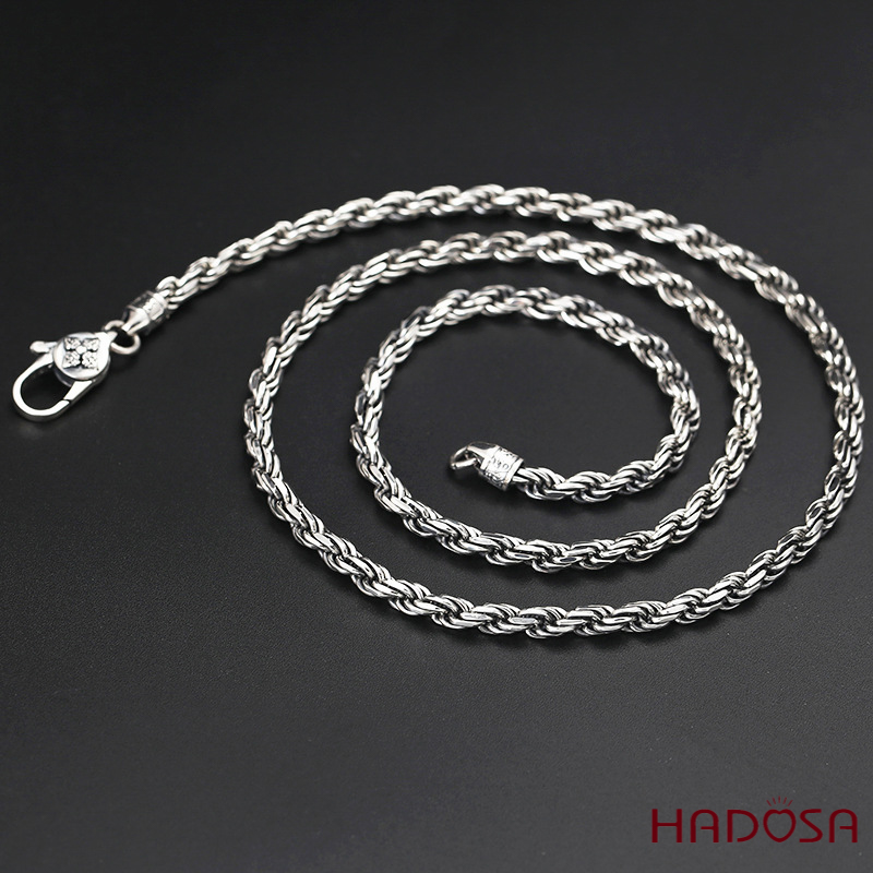 Dây chuyền bạc nam 925