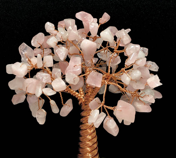 Cây tài lộc Thạch anh hồng 12*10*15