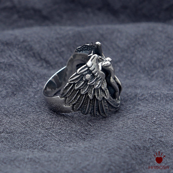 Nhẫn bạc Thái Thiên Thần