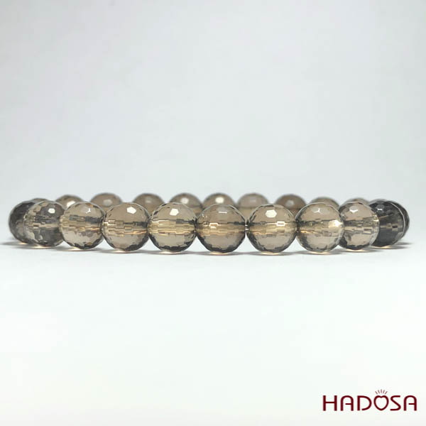 Vòng đá Thạch Anh Khói cắt giác 09mm