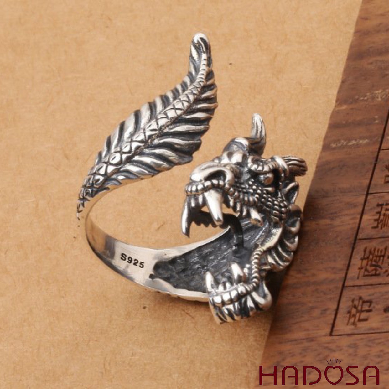 Nhẫn bạc Thái cao cấp