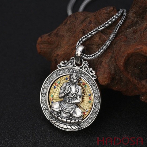 Mặt dây chuyền bạc Thái Adida