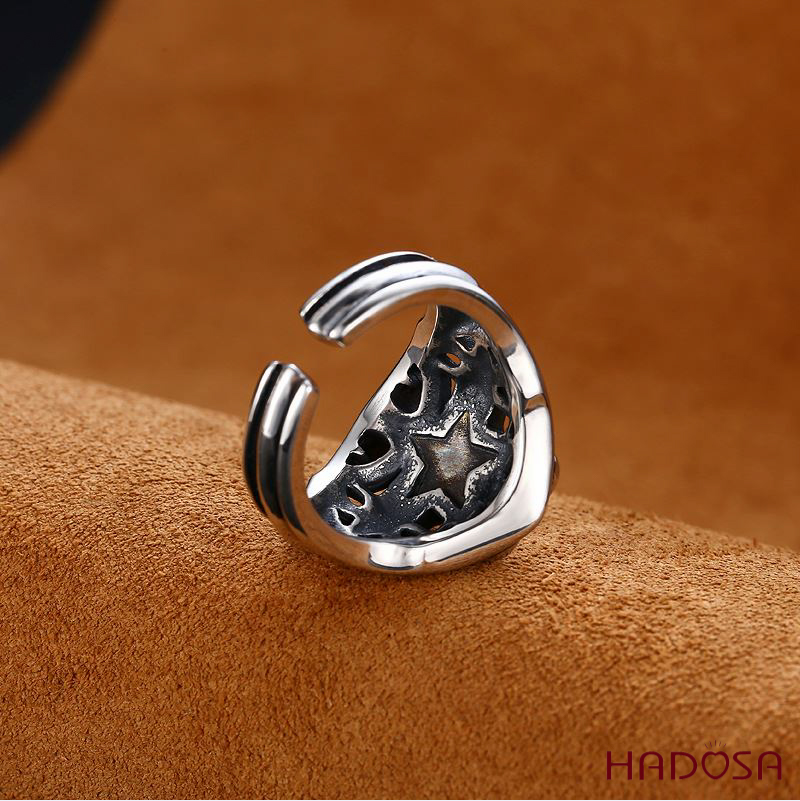 Nhẵn bạc 925 ngôi sao