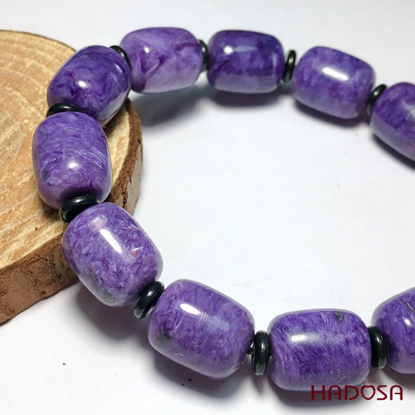 Vòng đá lu thống Mắt Rồng 11*13mm cao cấp chuẩn 5A