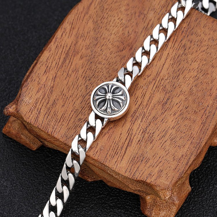 Vòng tay bạc nam đẹp