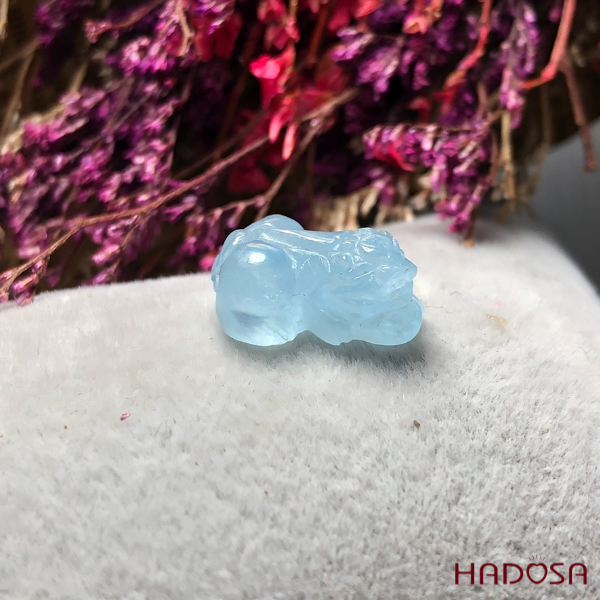 Tỳ Hưu aquamarine 5A