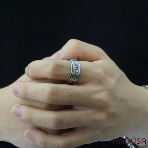 Nhẫn cho nam bạc Thái