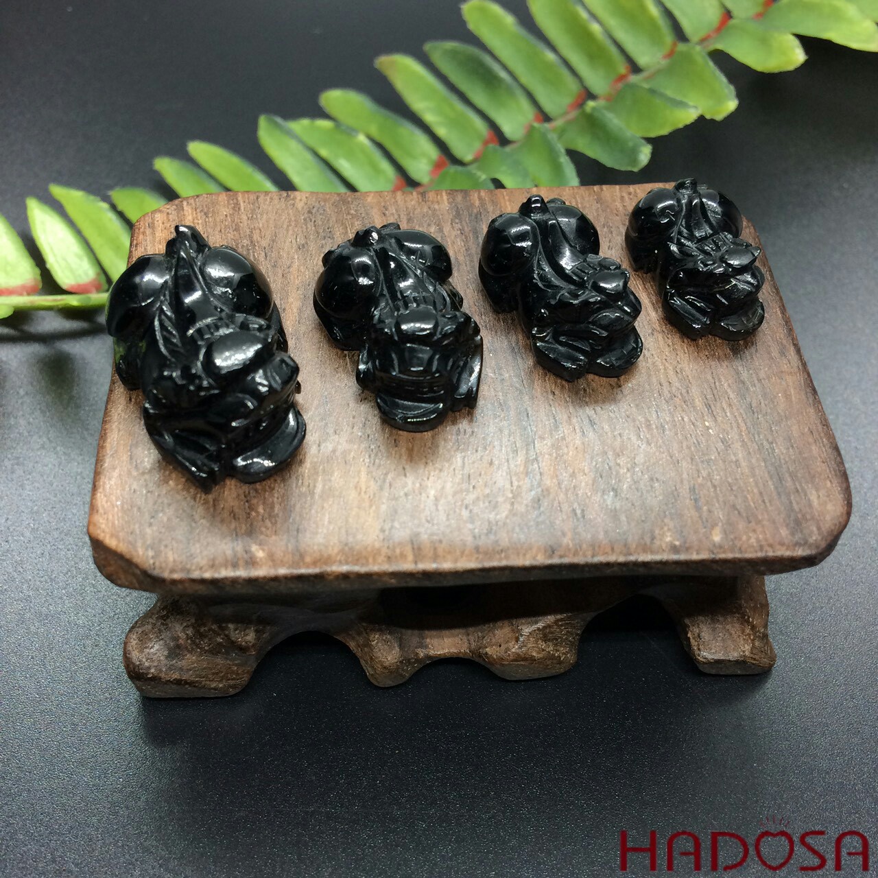 Tỳ hưu thạch anh đen Hadosa