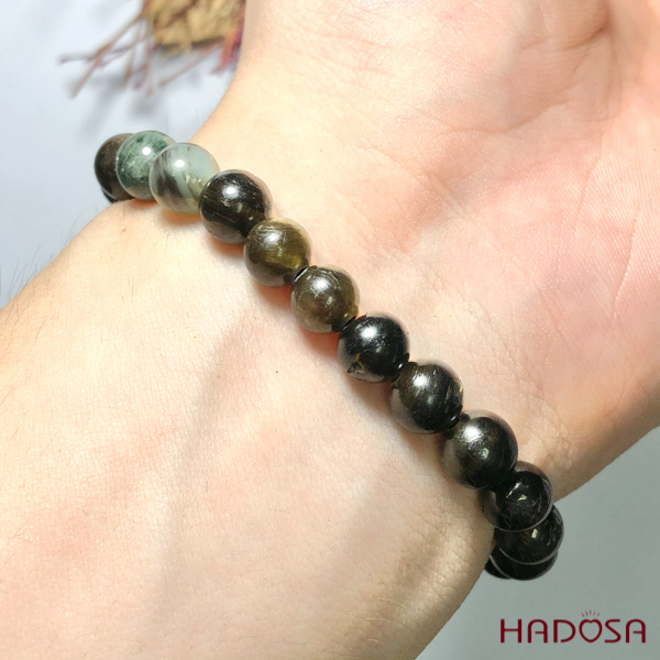 Vòng đá Sapphire ánh titan cao cấp 7mm chuẩn 5A