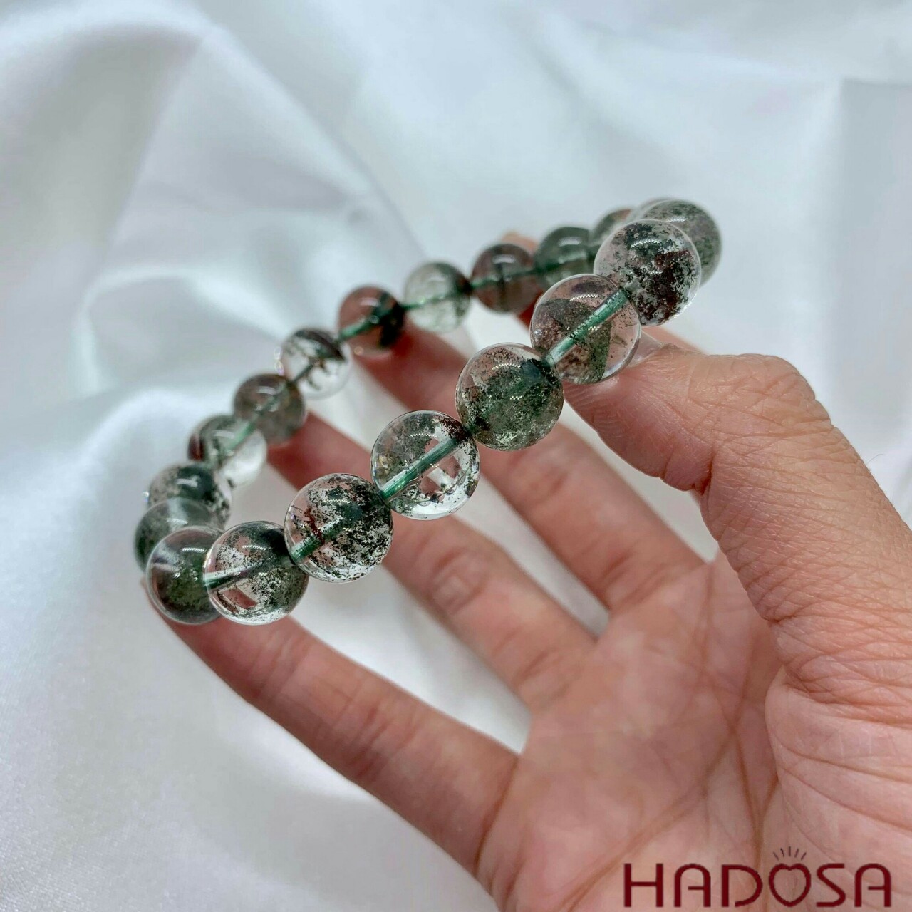 Thạch anh ưu linh xanh 11mm