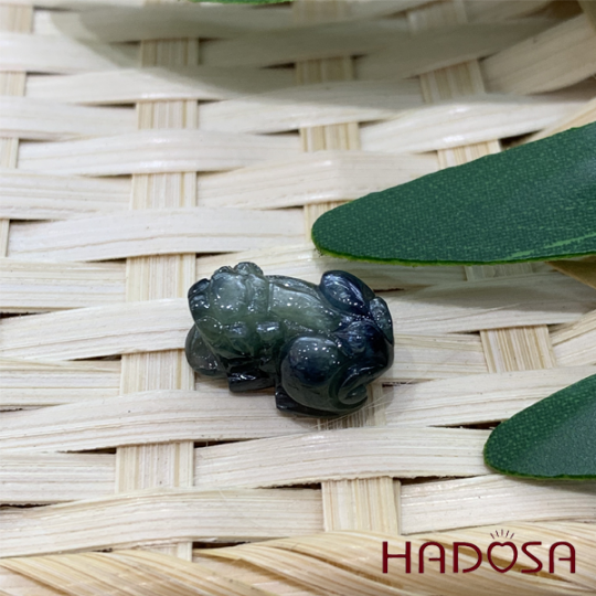 Tỳ Hưu đá Sapphire cao cấp 16x11mm