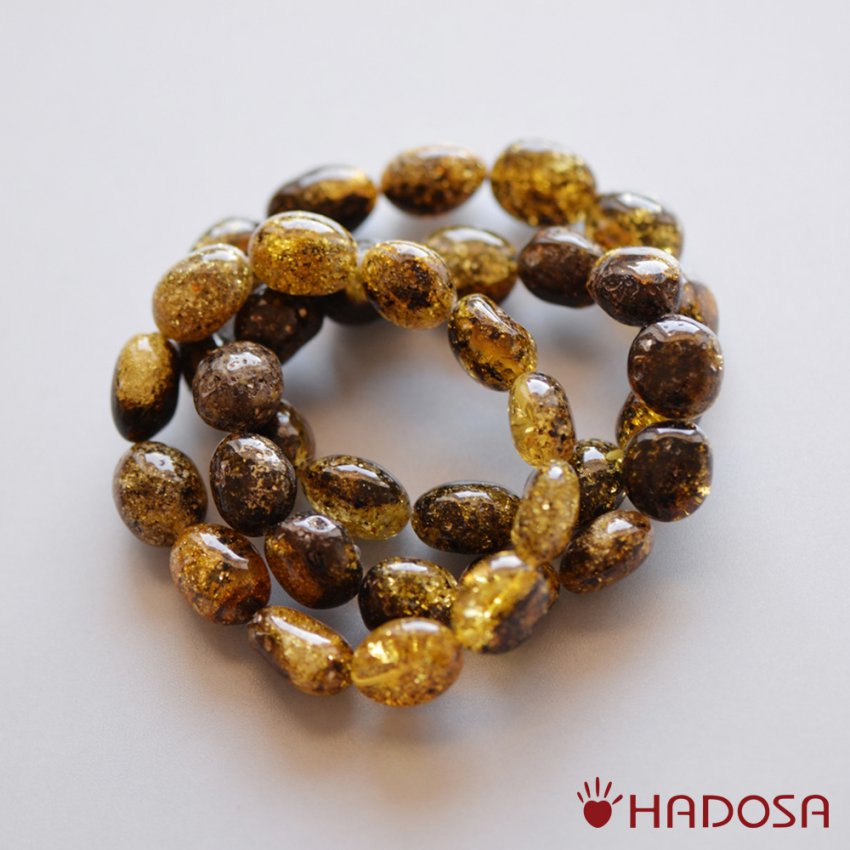 Vòng Hổ Phách Balan xanh cao cấp