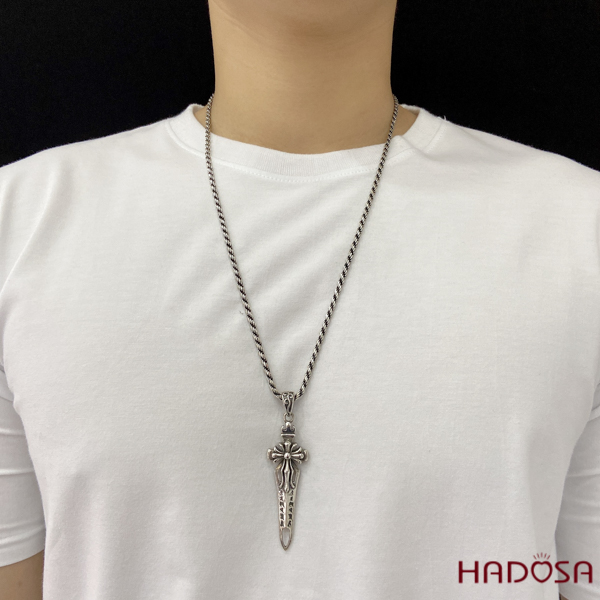 Mặt dây chuyền bạc Thái Thanh Kiếm