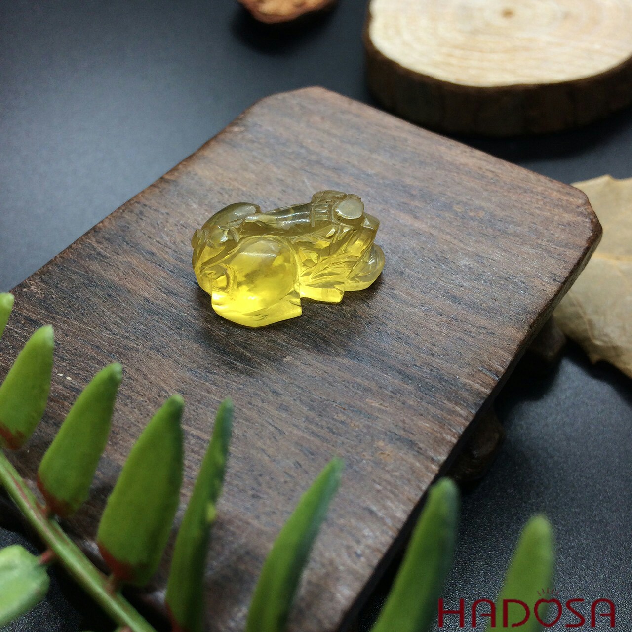 Tỳ hưu hổ phách Myanmar