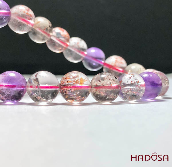 Vòng đá Supper Seven 8mm chuẩn 4A