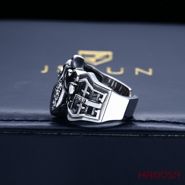 Nhẫn bạc Nam độc lạ