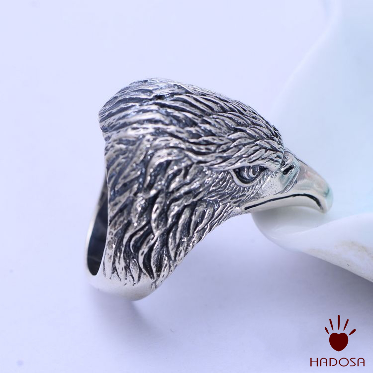 Nhẫn nam bạc Thái Đại Bàng