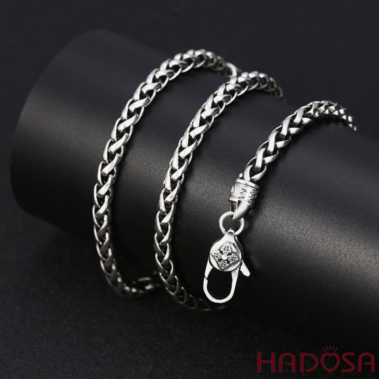 Dây bạc đeo cổ nam