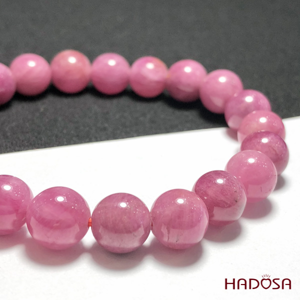 Vòng Ruby Thái hồng 8mm cao cấp