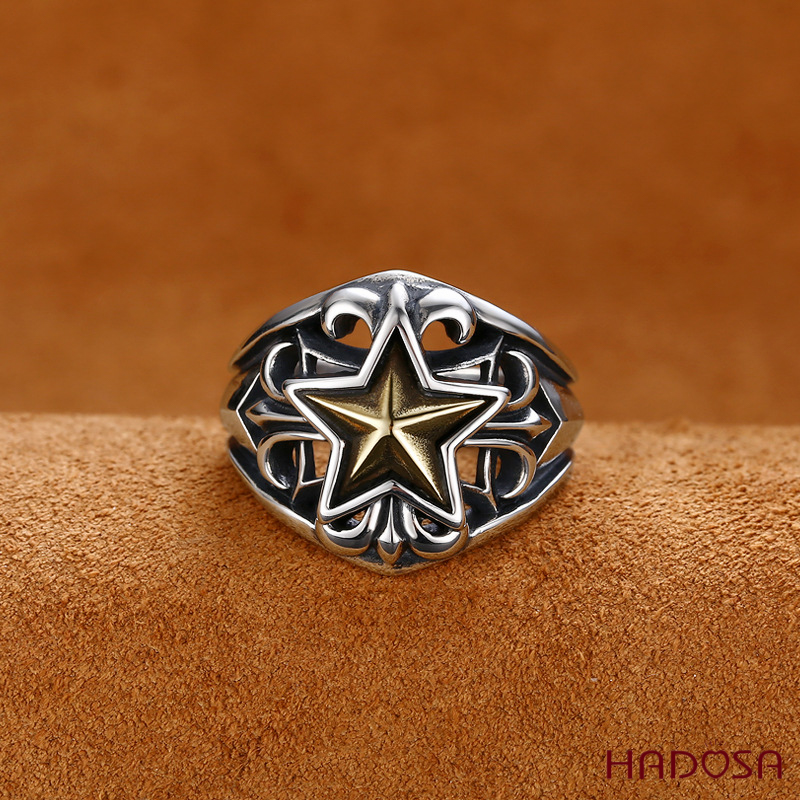 Nhẵn bạc 925 ngôi sao