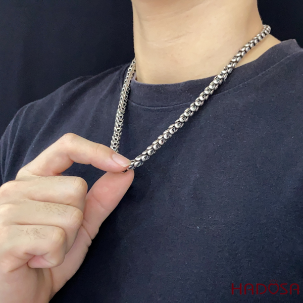 Dây chuyền vảy Rồng bạc Thái