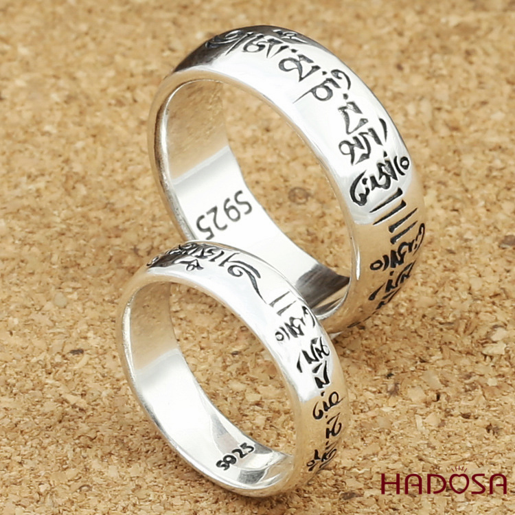 Nhẫn nam bạc Thái