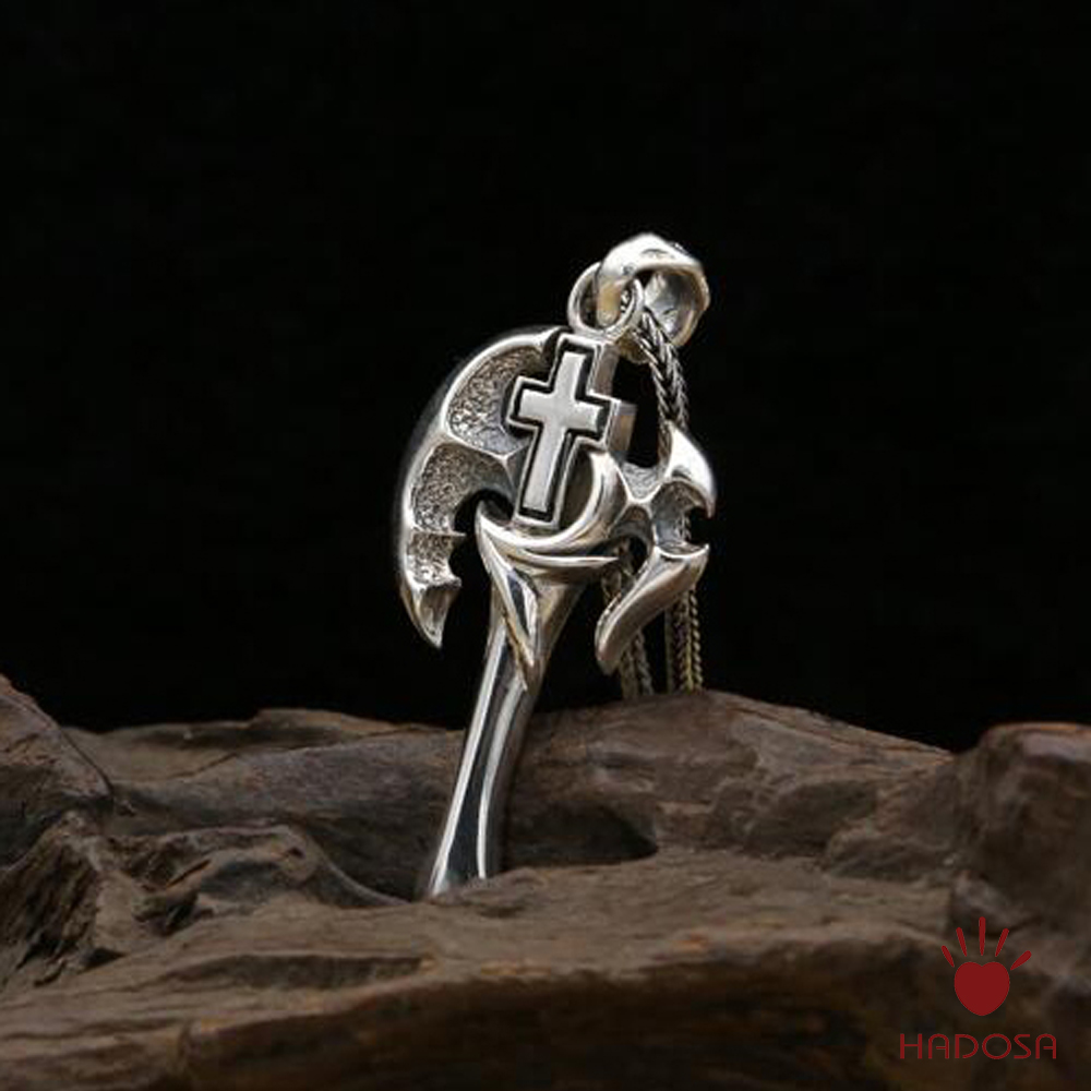 Mặt dây chuyền bạc Thái cho nam