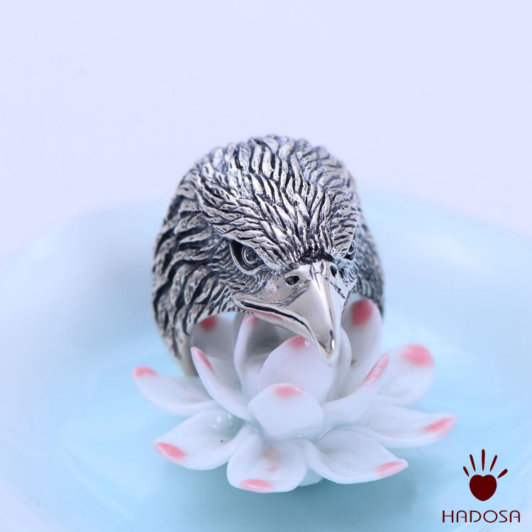 Nhẫn nam bạc Thái Đại Bàng