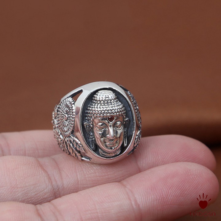 Nhẫn bạc Thái Phật Bà cho nam