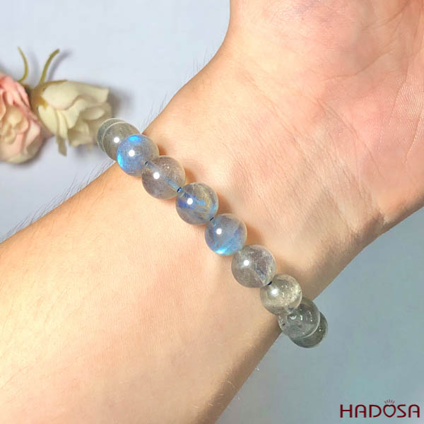 Vòng tay đá Xà Cừ 10mm cao cấp chuẩn 5A