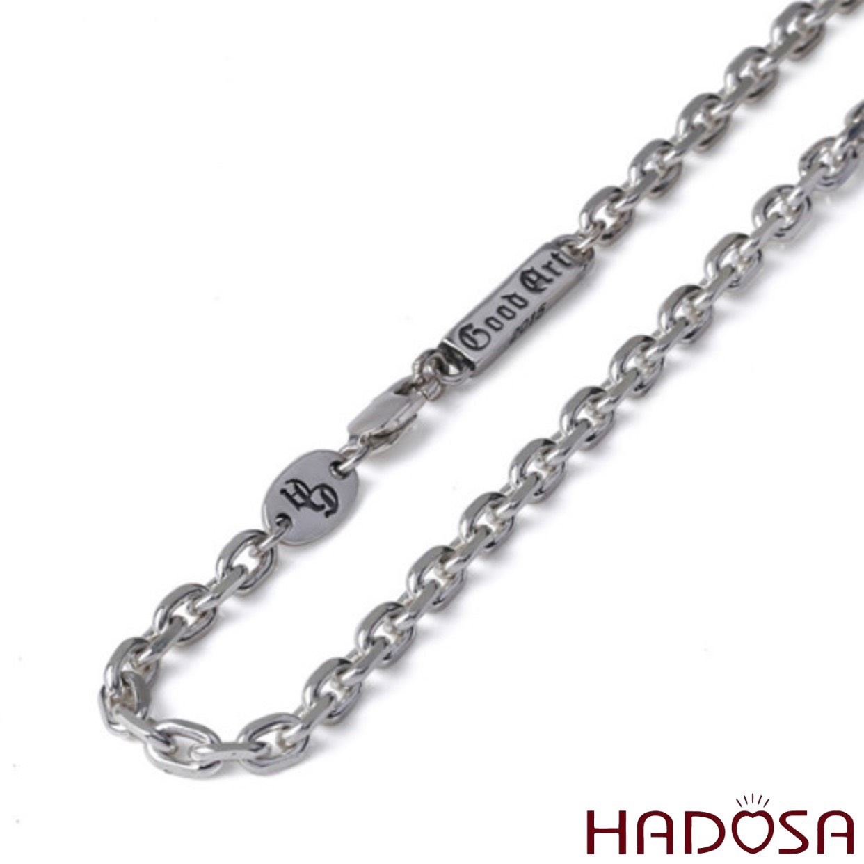 Dây chuyền bạc nam mắt xích