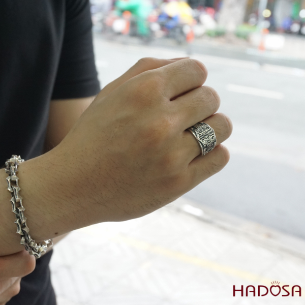 Mẫu nhẫn bạc nam đẹp