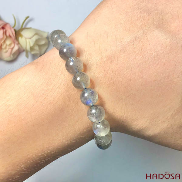 Vòng tay đá Xà Cừ 10mm cao cấp chuẩn 5A