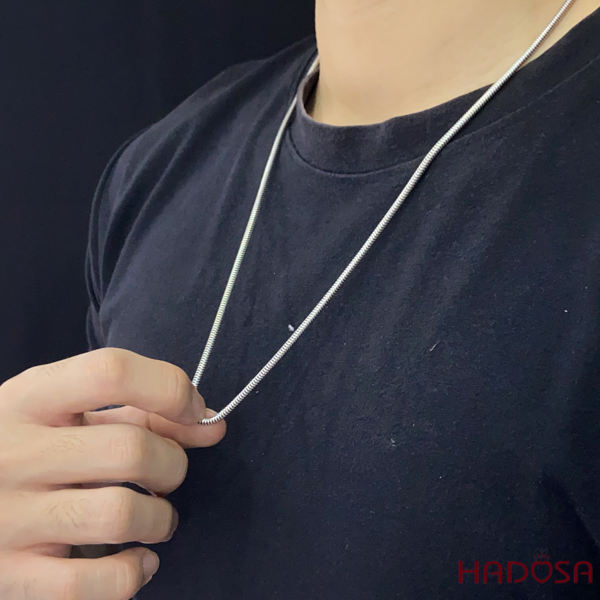 Dây chuyền nam bạc Thái